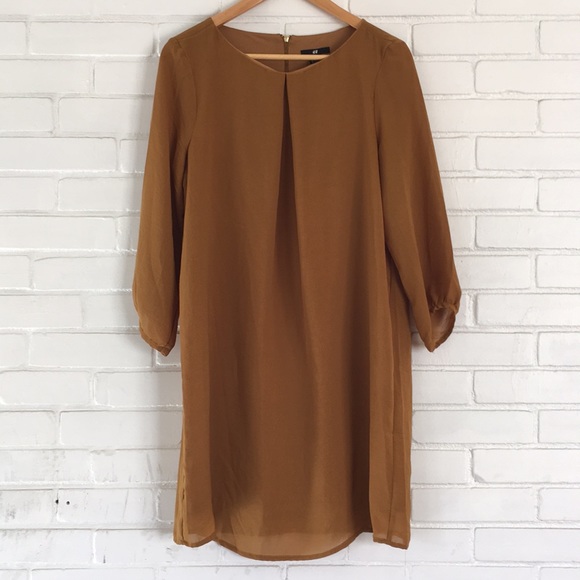 H&M Dresses & Skirts - H&M Sheer Sleeves Dress